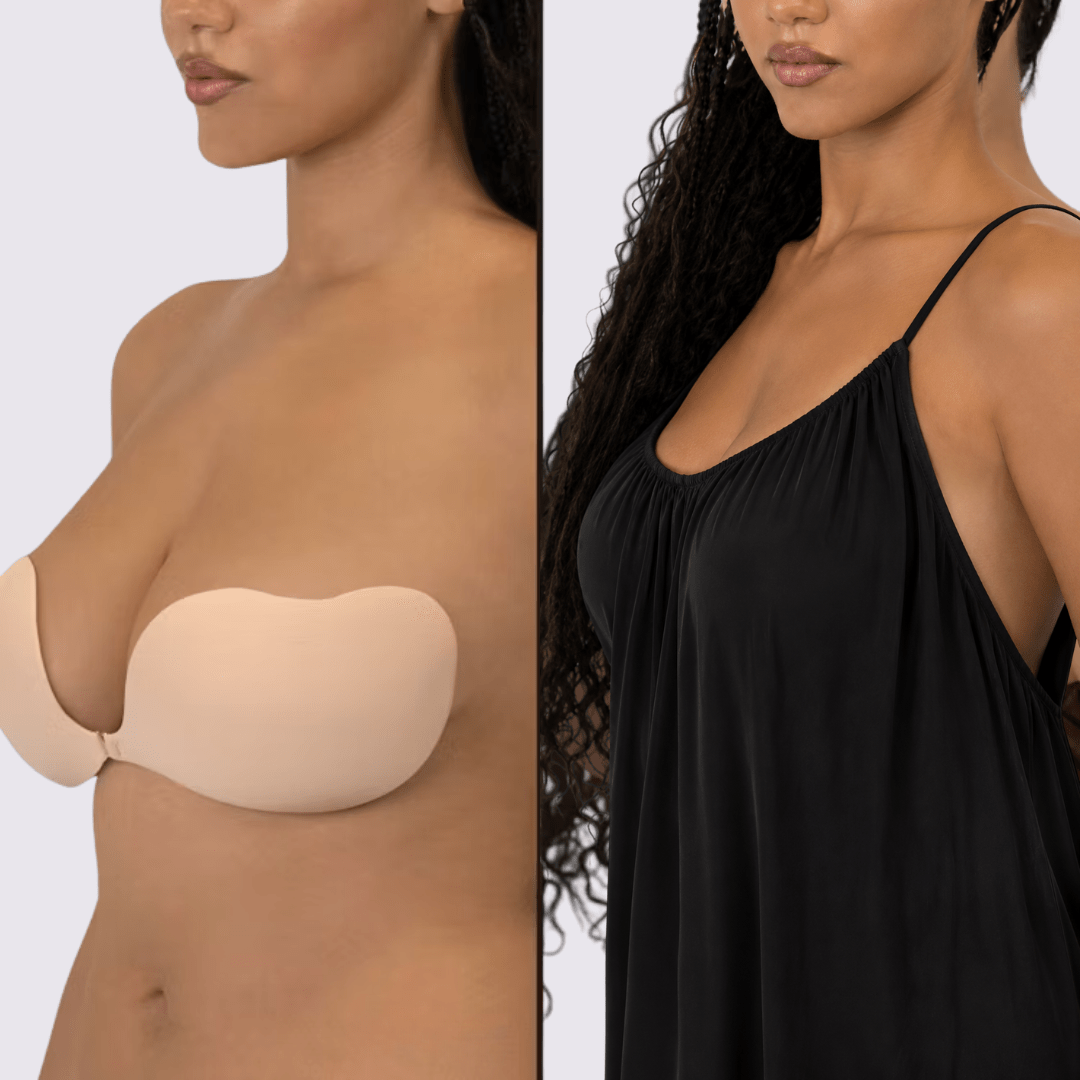Bleu Câline Soutien Gorge Adhésif Invisible Nude
